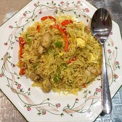 A picture of Spicy Chicken Fried Rice:.