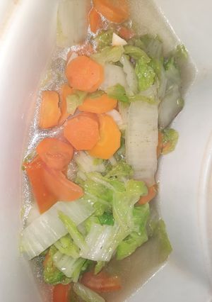 Foto resep Tumis sawi wortel