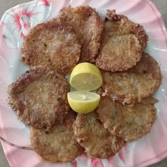A picture of Potato(aloo) ki tikkiyan.