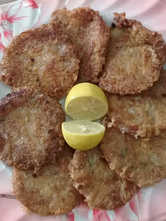 A picture of Potato(aloo) ki tikkiyan.