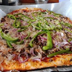 A picture of Turkey Beef Pizza.