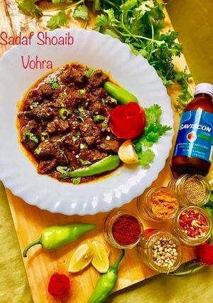 A picture of Chatpati Masala Kaleeji (Spicy Liver).