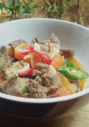 Foto resep Ati ampela asam manis, No Ribet... !!!
