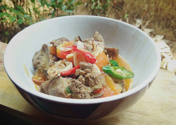 Resep Ati ampela asam manis, No Ribet&hellip; !!!, Enak