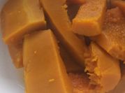 A picture of boiled pumpkin
