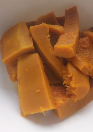 A picture of Boiled pumpkin.