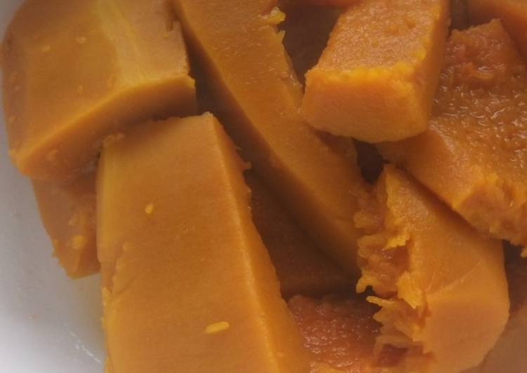 Steps to Make Speedy Boiled pumpkin