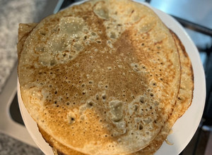 Una foto de Panqueques APLV AMM de Quinoa