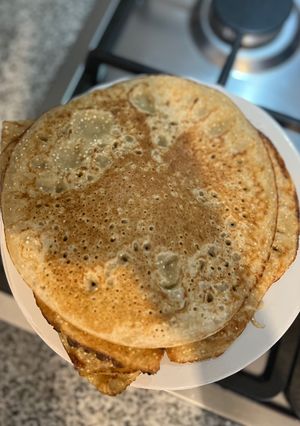 Una foto de Panqueques APLV AMM de Quinoa