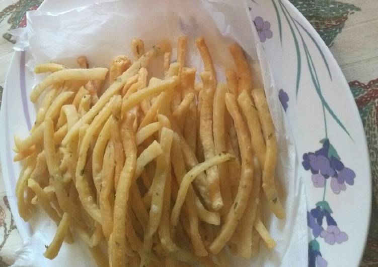 Recipe: Tasty Stick bawang sederhana renyah dan gurih