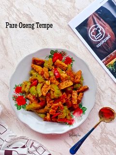 Foto resep Pare Oseng Tempe