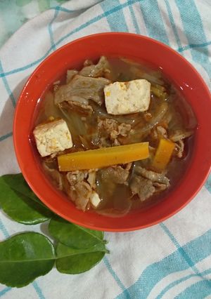 Foto resep Tomyam Tahu Daging
