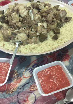 صورة لوصفة أرز السليق