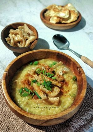 Foto resep Bubur Praktis Bumbu Ayam Goreng Instan