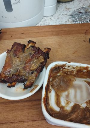 A picture of Teriyaki sauce. Airfyer.
