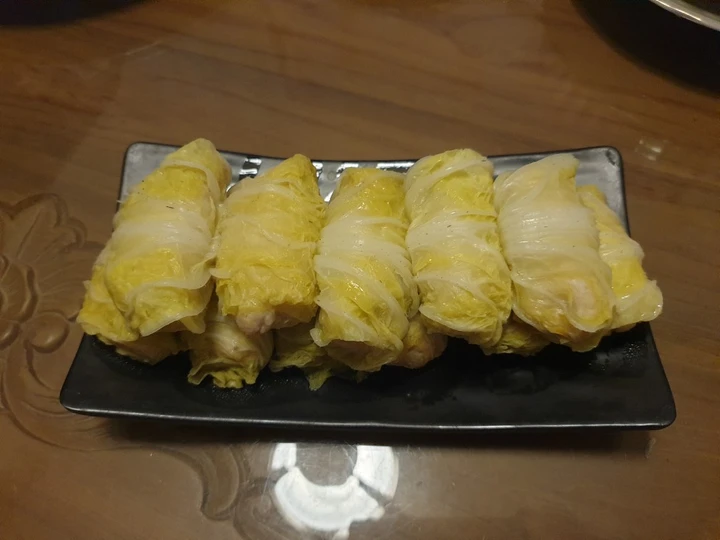 Langkah Gampang Membuat Resep Dimsum/ sawi putih roll 😁 yang Menggugah Selera Anti Ribet, Mantap