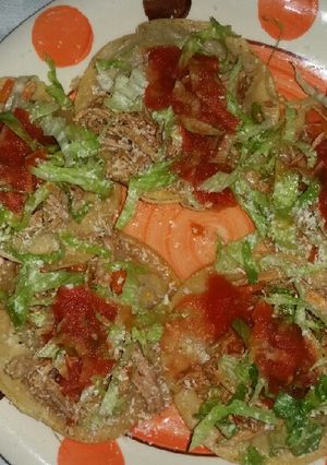 Una foto de Sopitos con carnitas de 1 día antes