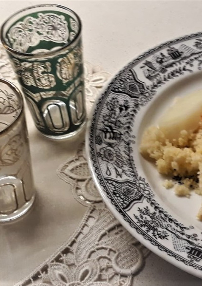 Una foto de Cuscús de carne y verduras de cocido