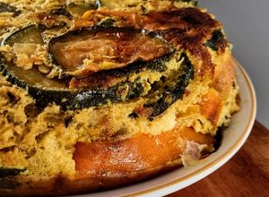 Una foto de ZUCCHINI🥒Al Pastel con Zanahoria🥕🥕...!
