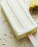 Coconut pineapple yoghurt pops