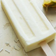 A picture of Coconut pineapple yoghurt pops.
