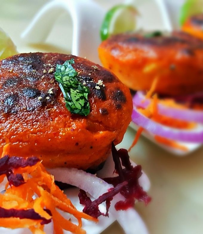 A picture of Tandoori Egg.
