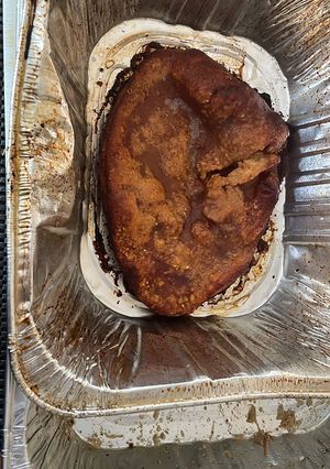 Una foto de Pernil de cerdo al Horno
