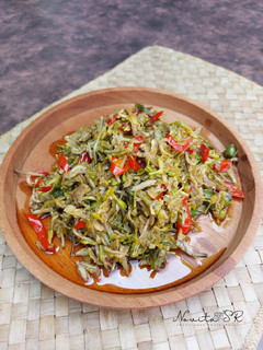 Foto resep Tumis Bunga Pepaya Teri (tidak pahit)