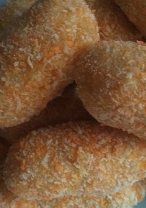 Foto resep Kroket kentang isi sosis keju