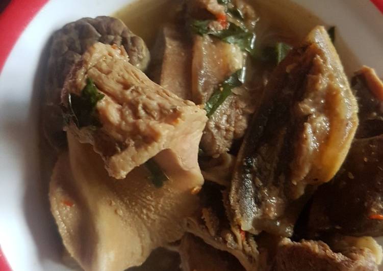 Simple Way to Make Award-winning Assorted meat pepper soup Cooking Basics for Newbies