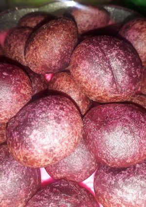 Foto resep Bola bola ubi ungu