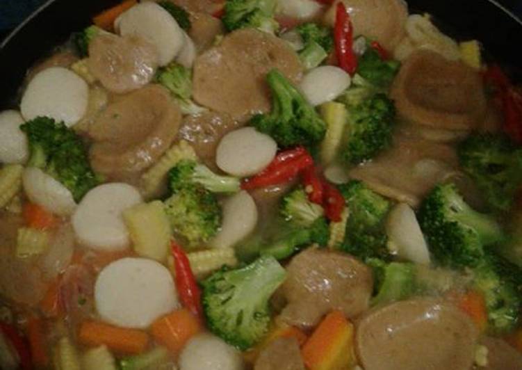 Resep Capcai bakso simpel, Enak Banget
