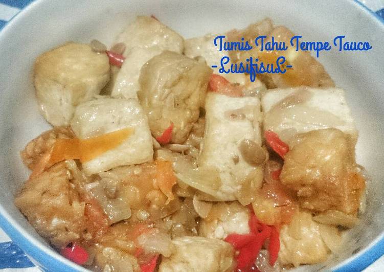 Resep Tumis Tahu Tempe Tauco yang Enak Banget