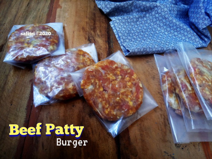 Anti Ribet, Buat Patty Beef (isian burger) Ekonomis