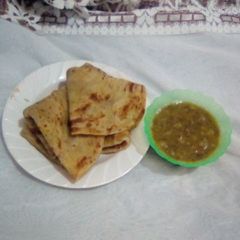 A picture of Soft coconut chapati.