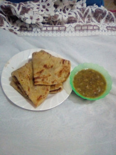 A picture of Soft coconut chapati.
