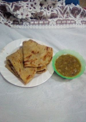 A picture of Soft coconut chapati.