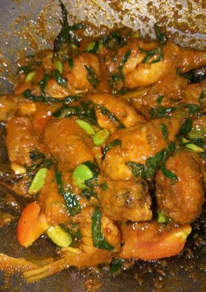 Foto resep Ayam rica rica kemangi pete judes