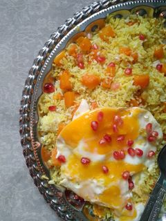 عکسی از دستور کئی پلا (کدو پلو)