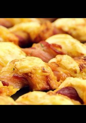 Una foto de Tornado de queso y tocino/bacon