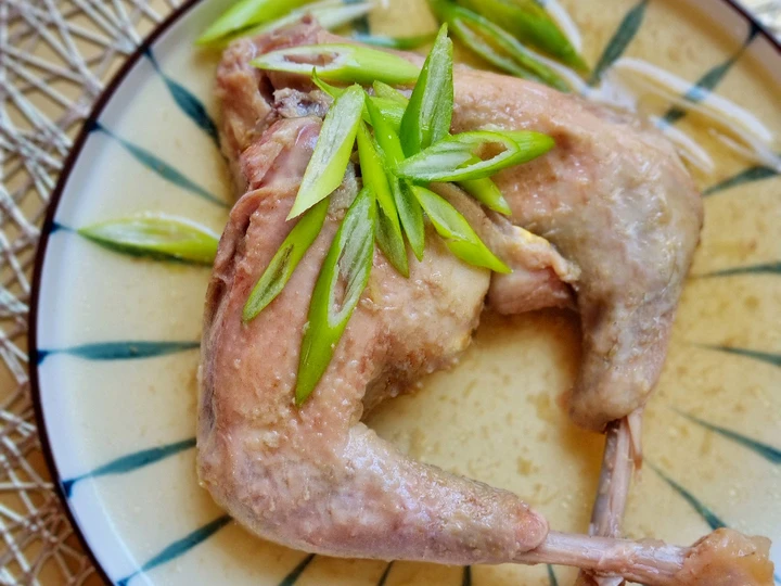 Cara Sederhana Membikin Resep  Ayam kukus simple yang Lezat, Sempurna