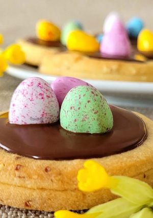 Une photo de Biscuits de Pâques au chocolat