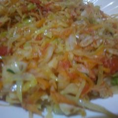 A picture of Fried cabbage.