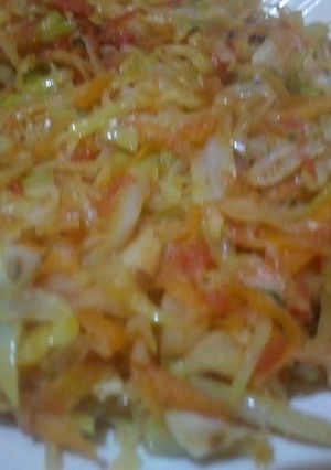 A picture of Fried cabbage.
