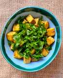 Tofu al perejil salteado con ghee casero 🌱