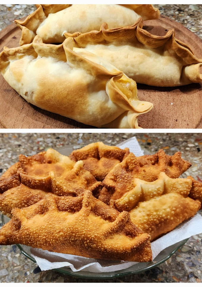 Una foto de 🧅🧀 Empanadas de cebolla y queso muzzarella 🧀🧅 para freír, para hornear, para freezar 😉