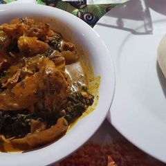 Bitterleaf soup A picture of Bitterleaf soup.