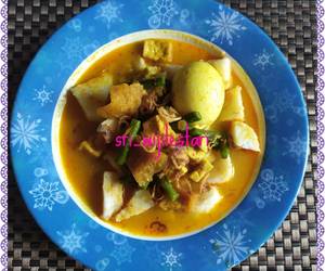 Cara Memasak Cepat Lontong sayur Ala Warteg