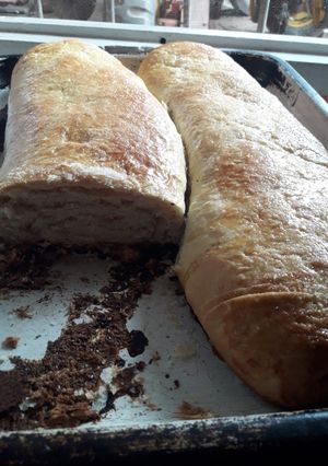 Una foto de Pan dulce con membrillo