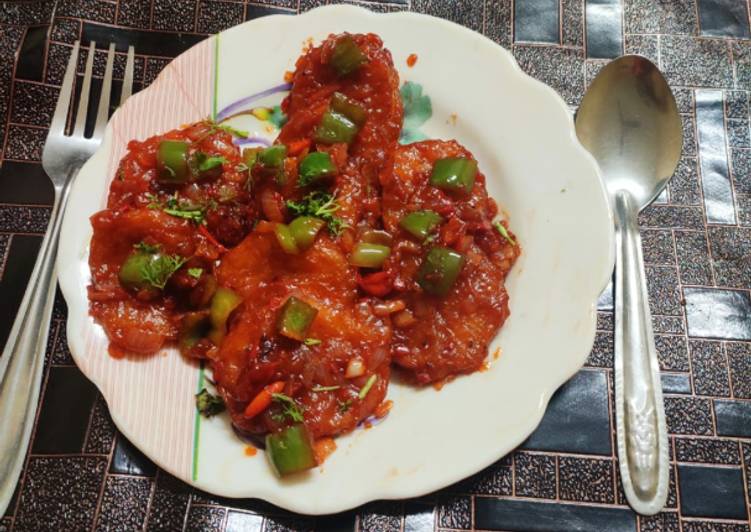 Recipe: Yummy Potato Manchurian